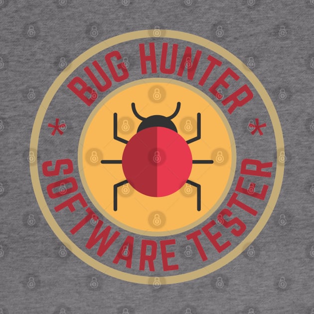 Bug Hunter Software Tester by Software Testing Life